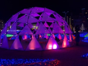 s_天文館ミリオネーション2019　プラレイン　PlaRain　天文館公園　イルミネーション　鹿児島　和晃プラスチック３